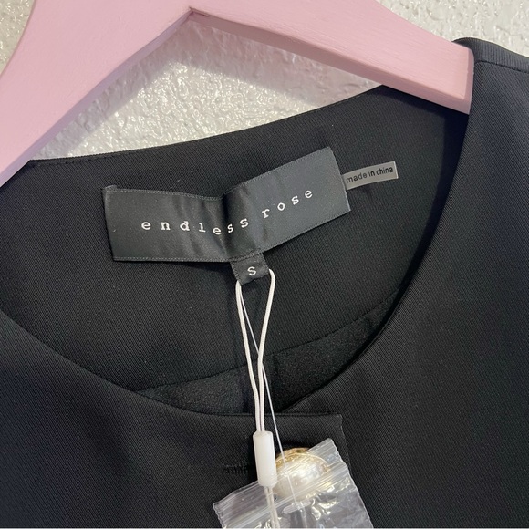 NWT Anthropologie Endless Rose Beaded Fringe Mini Dress - Picture 7 of 13